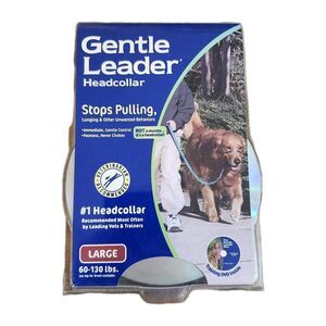 Gentle Leader Headcollar & DVD Training Guide - Stops Pulling! Large Dogs